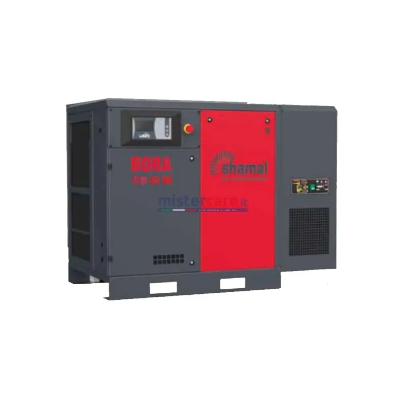 Shamal Bora 11-10 VS - Compressore rotativo a vite a trasmissione diretta con giunto elastico (11 kW - 10 Bar)