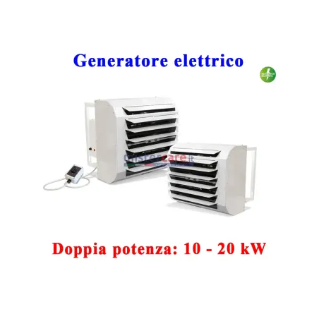 BM2 EK S 20 - Generatore d'aria calda elettrico trifase - 17.197 Kcal/h (20 Kw)