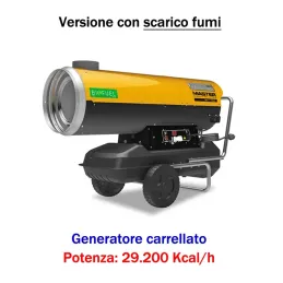 Master BV 110 E - Generatore d'aria calda a gasolio (29.200 Kcal)