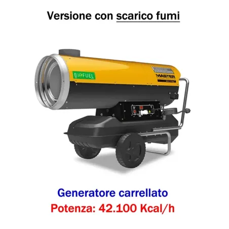 Master BV 170 E - Generatore d'aria calda a gasolio (42.100 Kcal)