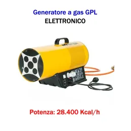 Master BLP 33ET - Generatore d'aria calda a gas GPL (elettronico) - 28.400 Kcal