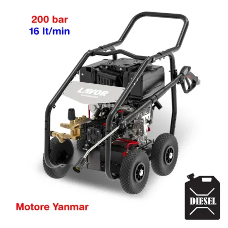 Lavor Thermic 10.1 D 2016 - Idropulitrice ad acqua fredda (200 Bar - 16 lt/min) con motore a scoppio (diesel)