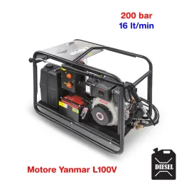 Lavor Thermic 10.1 HW 2016 - Idropulitrice ad acqua calda (200 Bar - 16 lt/min) con motore a scoppio (diesel)