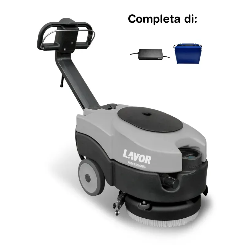 Lavor Quick 36B Li - Lavasciuga pavimenti professionale a batteria 12V (batteria al litio e caricabatterie inclusi) Lavor Quick 36B Li - Lavasciuga pavimenti professionale a batteria 12V (batteria al litio e caricabatterie inclusi)