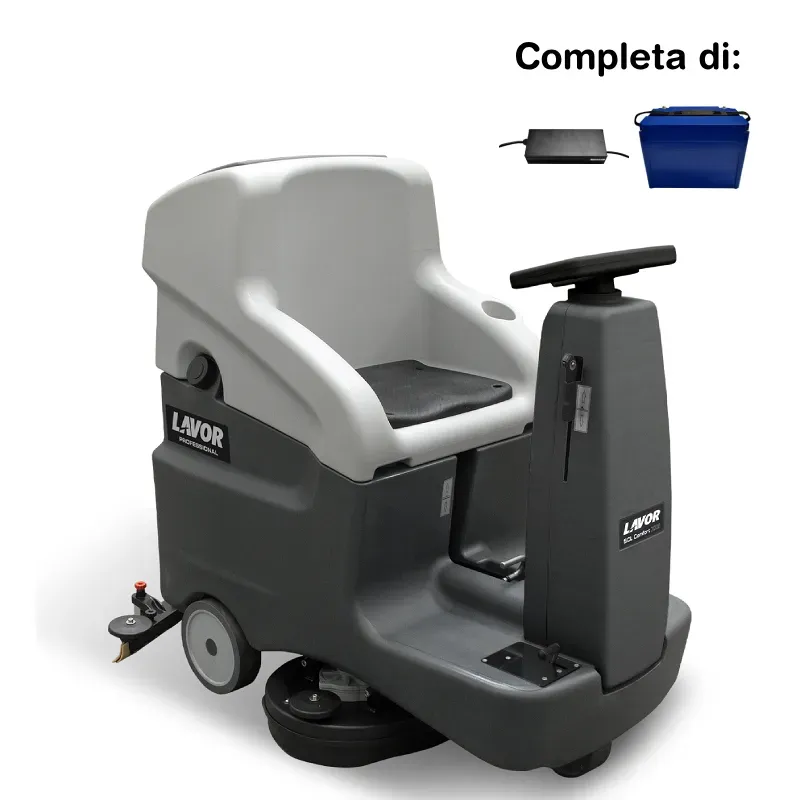 Lavor Comfort XXS Up Li - Lavasciuga pav. batteria 24V, pista di pulizia 66 cm (trazionata)(batteria al litio e caric. inclusi) Lavor Comfort XXS Up Li - Lavasciuga pav. batteria 24V, pista di pulizia 66 cm (trazionata)(batteria al litio e caric. inclusi)