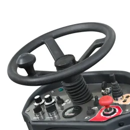 Lavor Comfort Duotech 85 CS - Lavasciuga pavimenti con sistema spazzante batteria 24V, pista di pulizia 85 cm