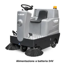 Lavor SWL R 950 ET - Spazzatrice uomo a bordo per superfici sino a 6.000 m²/h (trazionata elettrica)