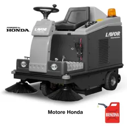 Lavor SWL R 1000 ST - Spazzatrice uomo a bordo per superfici sino a 7.700 m²/h (trazionata a benzina)