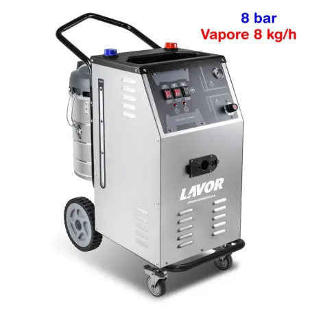 Lavor GV 5.0 Vac - Generatore di vapore con aspirazione trifase (400V)