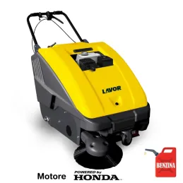 Lavor SLG 700 ST - Spazzatrice uomo a terra per superfici sino a 2.620 m²/h (trazionata a benzina)
