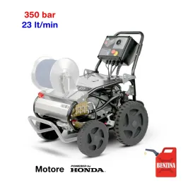BM2 Magnum 350/23 4S - Idropulitrice ad acqua fredda (350 Bar - 23 lt/min) con motore a scoppio (benzina)