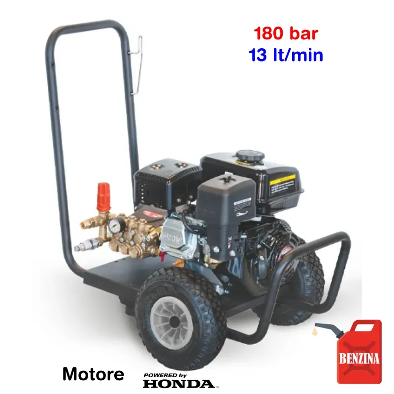 BM2 Mobile 180/13 - Idropulitrice ad acqua fredda (180 Bar - 13 lt/min) con motore a scoppio (benzina) BM2 Mobile 180/13 - Idropulitrice ad acqua fredda (180 Bar - 13 lt/min) con motore a scoppio (benzina)