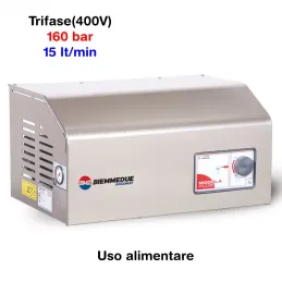 BM2 Modula Plus XT Food 160/15 - Idropulitrice stazionaria ad acqua fredda (160 Bar - 15 lt/min)