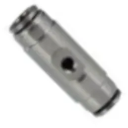 Portaugello singolo passante 3/8" 3/8" - BM2
