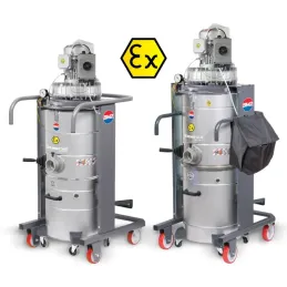 BM2 TT EX e TTX EX - Aspiratori industriali monofase o trifase per zone atex (turbina)