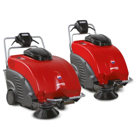 BM2 Dusty 650/850 ET/STH - Spazzatrice uomo a terra per superfici sino a 2.500-3500 m²/h (trazionata)
