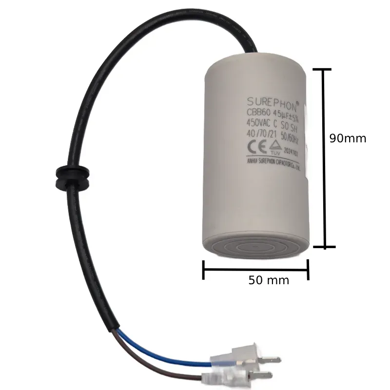 Condensatore completo RP2 45mF Idropulitrice Annovi Reverberi Stanley