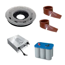 Lavor L5 50BT - Lavasciuga pavimenti trazionata a batteria 24V (batteria e caricabatteria inclusi)