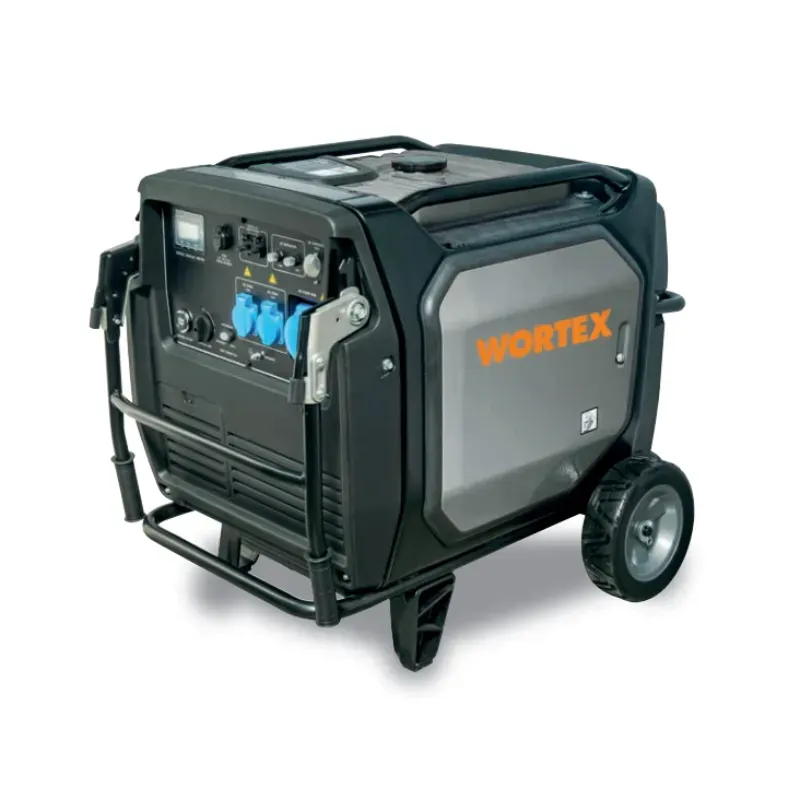 Wortex LW 7500 IW E - Gruppo elettrogeno super-silenziato inverter monofase 230V (7 kW) con motore a scoppio (benzina)