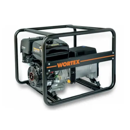 Wortex LWS 7000-3 HL - Gruppo elettrogeno trifase con motore a scoppio (benzina)