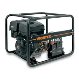 Wortex LWS 5000-E AVR - Gruppo elettrogeno monofase con motore a scoppio (benzina)