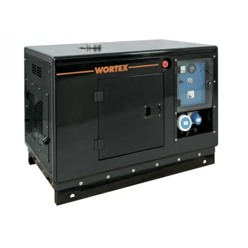 Wortex WS 9000 SS AVR ATS - Gruppo elettrogeno monofase (6,8 kW) super silenziato (diesel)