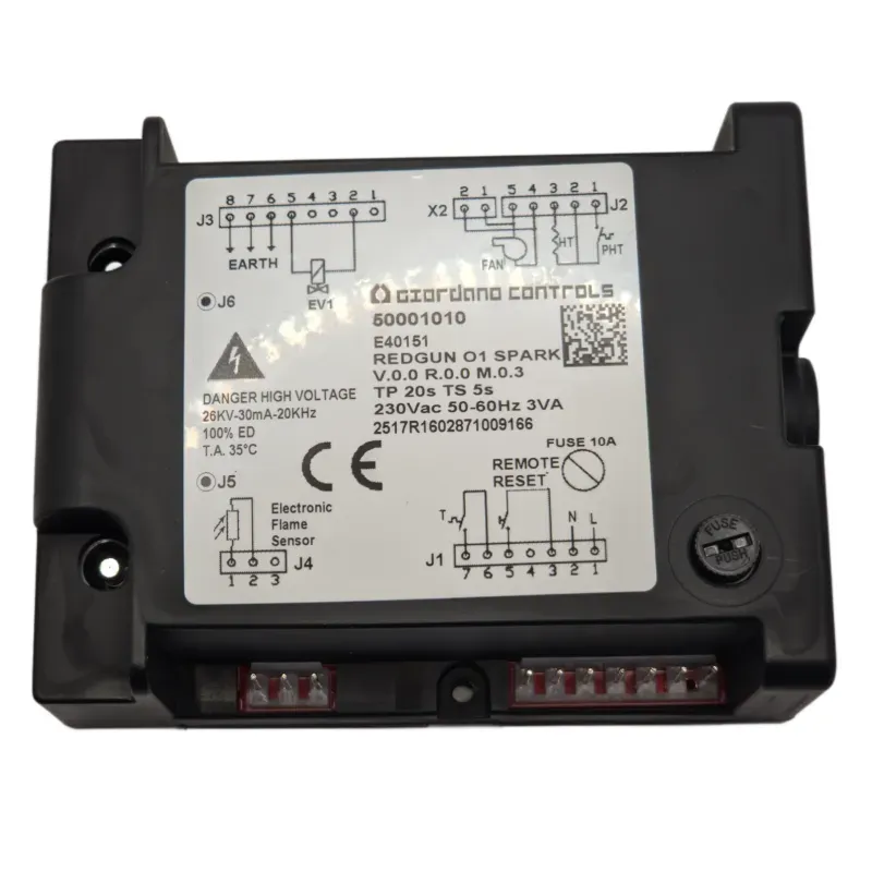 Scheda controllo fiamma generatore di aria calda BM2