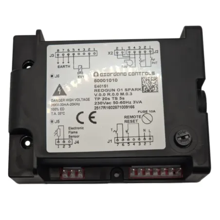 Scheda controllo fiamma generatore di aria calda BM2