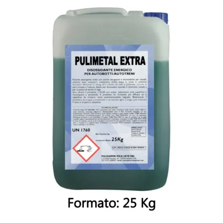 Pulimetal Extra 25Kg Pulisponde Acido