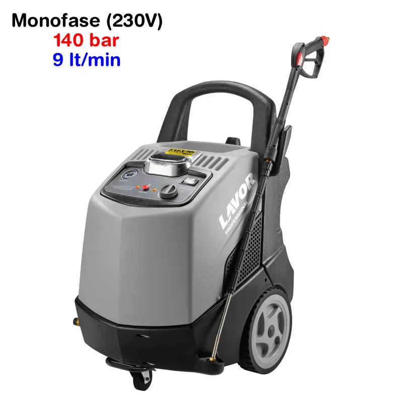 Idropulitrice Acqua Calda Lavor Texas-R2 1509 LP 140 Bar 110°C Professionale