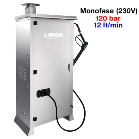 Idropulitrice Acqua Calda Lavor HHPX 1212 LP 120 Bar Professionale