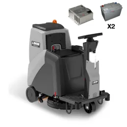 Lavasciuga Pavimenti Uomo a Bordo Lavor XXS Mini 55BT Professionale