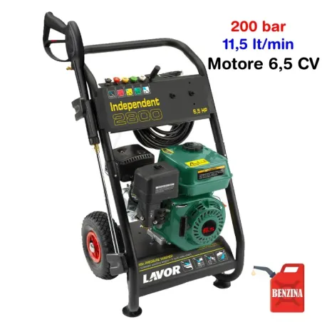 Lavor Independent 2800 Idropulitrice a Scoppio 200 Bar 690 l/h