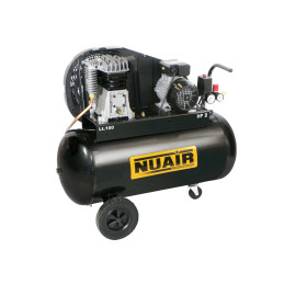 Nuair B2800 / 100 / CM2 - Compressore bicilindrico, cinghiato (255 litri/min) - 28FC404NUB012