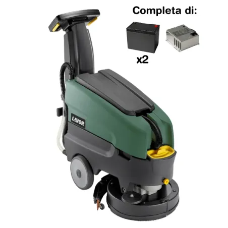 Lavor L1.5 36B Lavasciuga Pavimenti Professionale a Batteria 24V