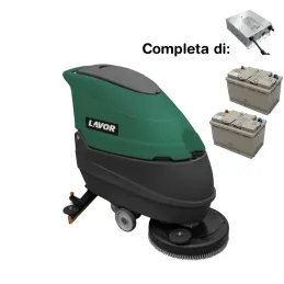 Lavor L5 50B Lavasciuga Pavimenti Professionale a Batteria 24V