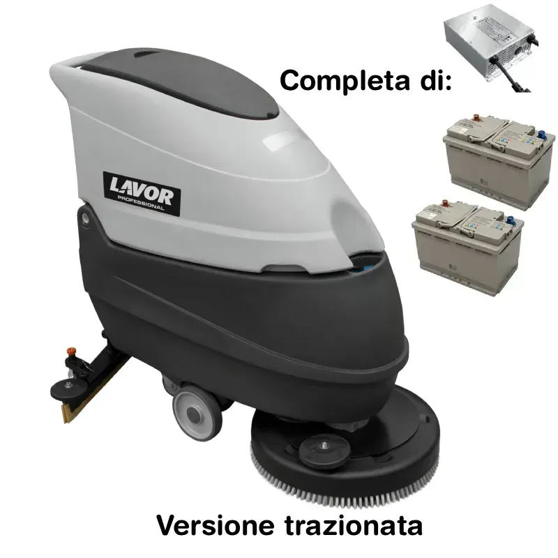 Lavasciuga Pavimenti Lavor Free Evo 50 BT 24V Professionale