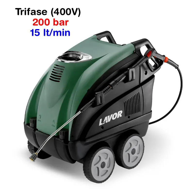 Lavor Mosel 2015 - Idropulitrice ad Acqua Calda 200 Bar 15 l/min