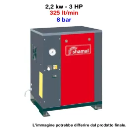 Compressore Shamal GHIBLI SE 2.2-08 3 HP 8 Bar