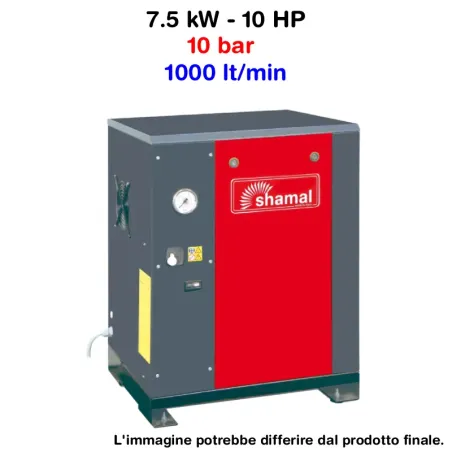 Compressore a Vite Shamal STORM 8-10 7,5 kW 10 Bar