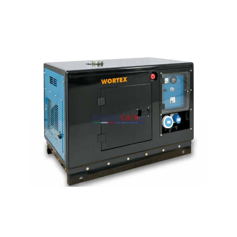 Wortex WS 6500 E SS AVR - Gruppo elettrogeno monofase (5,2 kW) silenziato (diesel) - WP2270095