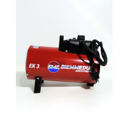 BM2 EK 3 C - Generatore d'aria calda a corrente elettrica con termostato - 2.580 Kcal/h (1.5 / 3 kW)