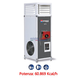 BM2 SP 70 - Generatore d'aria calda fisso industriale a combustione indiretta (alimentato a gasolio/metano/GPL) - 60.869 Kcal/h - 04SP102