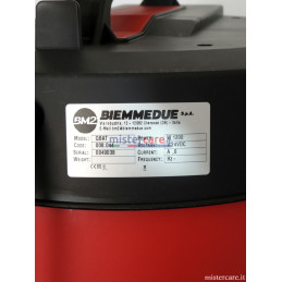 BM2 Q-BAT - Aspiratore professionale polvere/liquidi a batteria (1.200 W) completo di carica batterie e batterie - 008.044