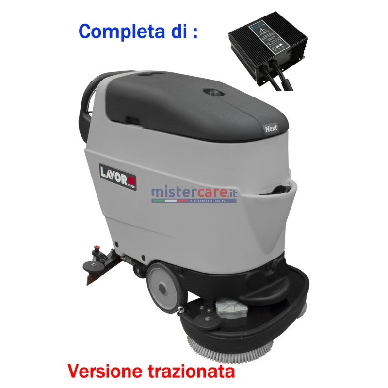 Lavor Hyper Next Evo 55 BT - Lavasciuga pavimenti a batteria 24V trazionata