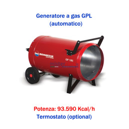 BM2 GP105A - Generatore d'aria calda a combustione diretta (Automatico) - 93.590 Kcal/H