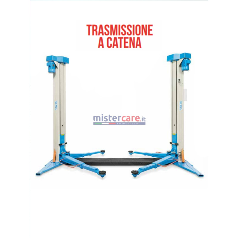 OMCN 199/Beta - Ponte sollevatore elettromeccanico a 2 colonne (4.000 Kg)