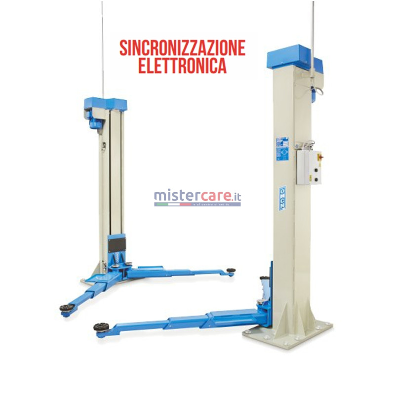 OMCN 199/R - Ponte sollevatore elettromeccanico a 2 colonne (5.500 Kg)