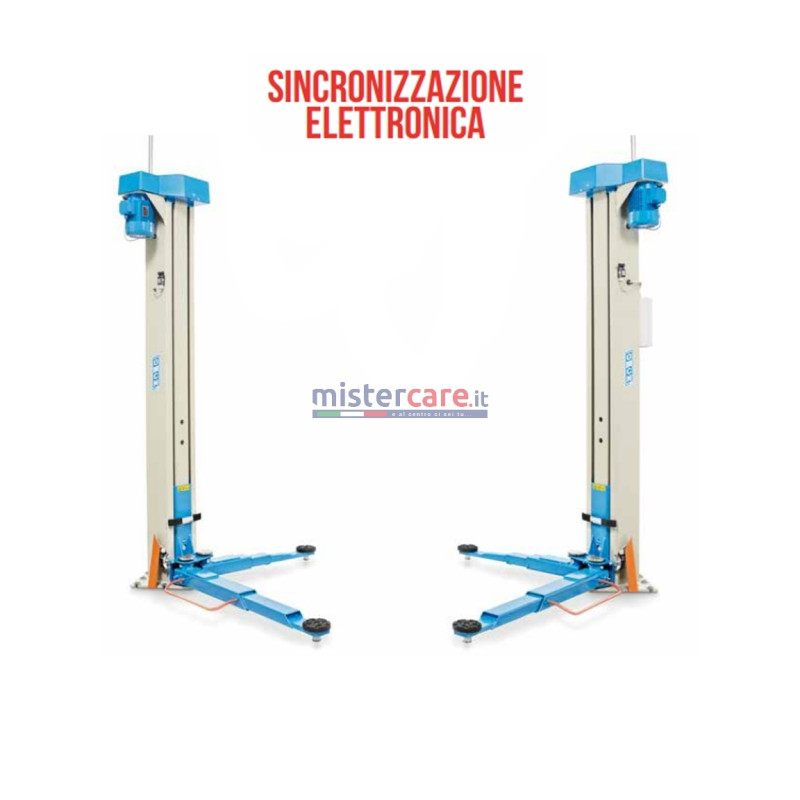 OMCN 199/Gamma - Ponte sollevatore elettromeccanico a 2 colonne (3.500 Kg)