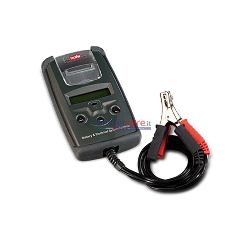 Telwin DTP800 - Tester digitale intelligente per batterie auto + stampante